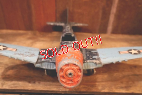 画像2: dp-250901-03 HUBLEY KIDDIE TOY 1960's Die-Cast Metal "NAVY FIGHTER BOMBER"