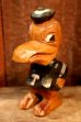 画像1: ct-250901-09 Tulane University / ANRI 1950's Hand Carved Wood Mascot "Riptide" (1)
