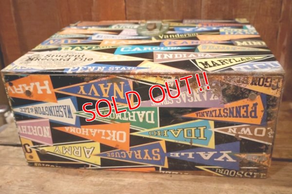 画像10: dp-250804-09 1950's-1960's College Pennant Student Record File Box