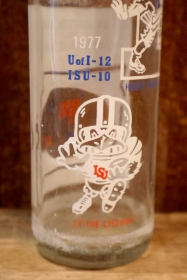 画像3: dp-250802-29 University of Iowa vs Iowa State University / PEPSI 1977 16 FL.OZ. Bottle