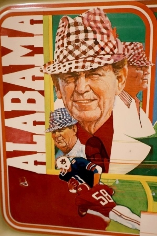 画像2: ck-045 ALABAMA & AUBURN UNIVERSITY / Coca-Cola 1975 Tin Serving Tray