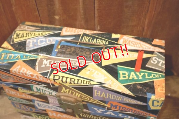 画像9: dp-250804-09 1950's-1960's College Pennant Student Record File Box