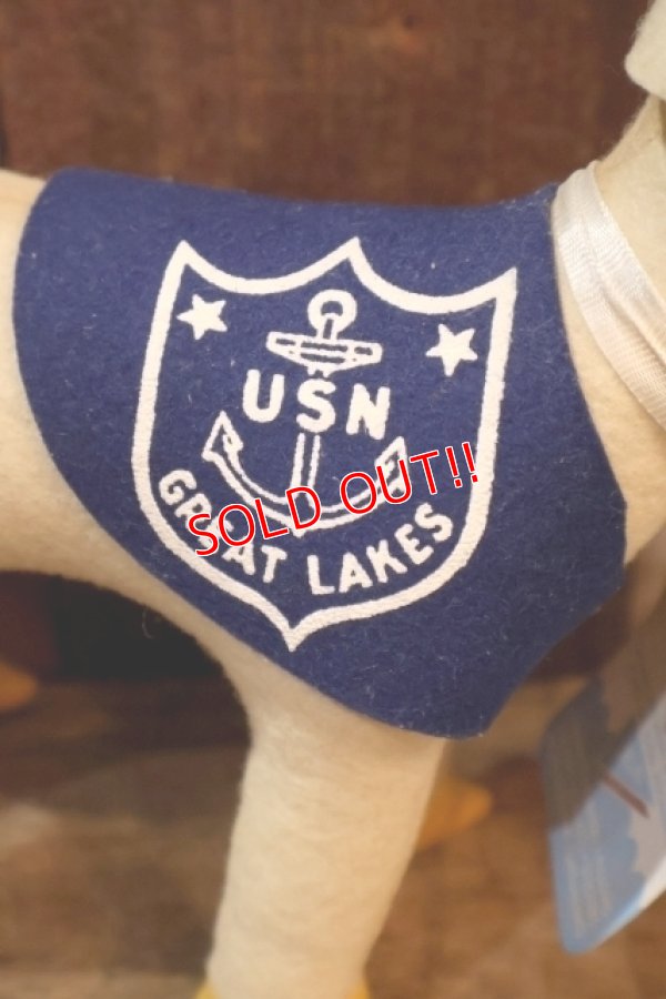 画像3: ct-250901-01 United States Navy (U.S.N.) GREAT LAKES / Collegiate Manufacture 1950's "Bill the Goat" Doll