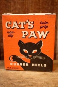 dp-230301-109 CAT'S PAW / 1950's RUBBER HEELS 