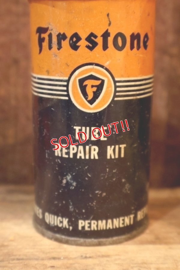 画像2: dp-250901-02 Firestone 1950's TUBE REPAIR KIT 