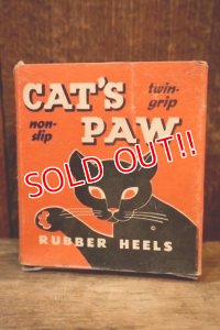 dp-230301-109 CAT'S PAW / 1950's RUBBER HEELS 