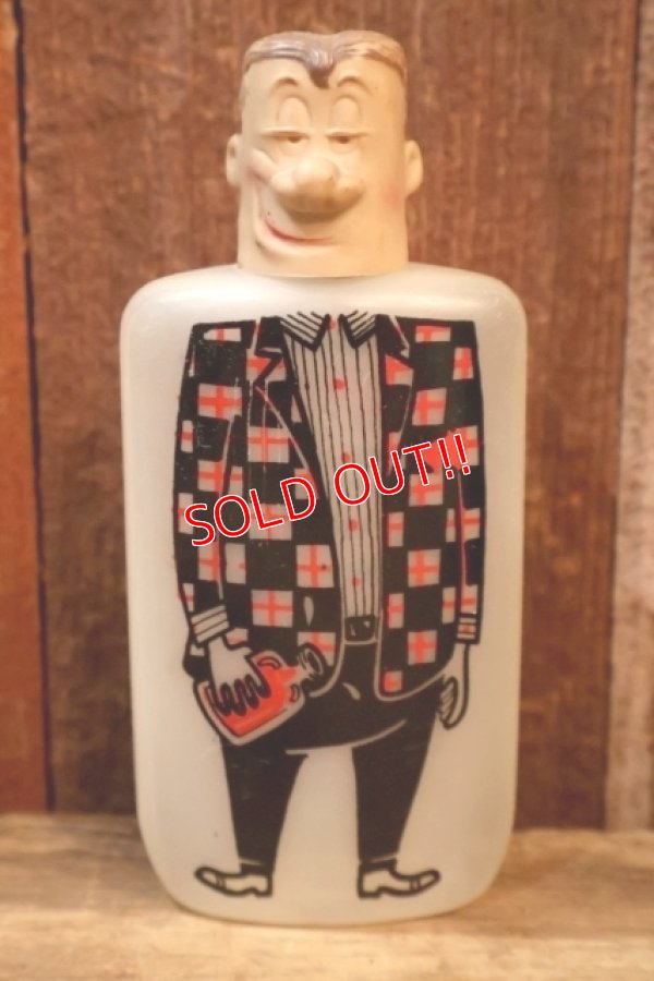 画像1: ct-250901-05 1950's HIP-NIP a HANDY FLASK BOTTLE