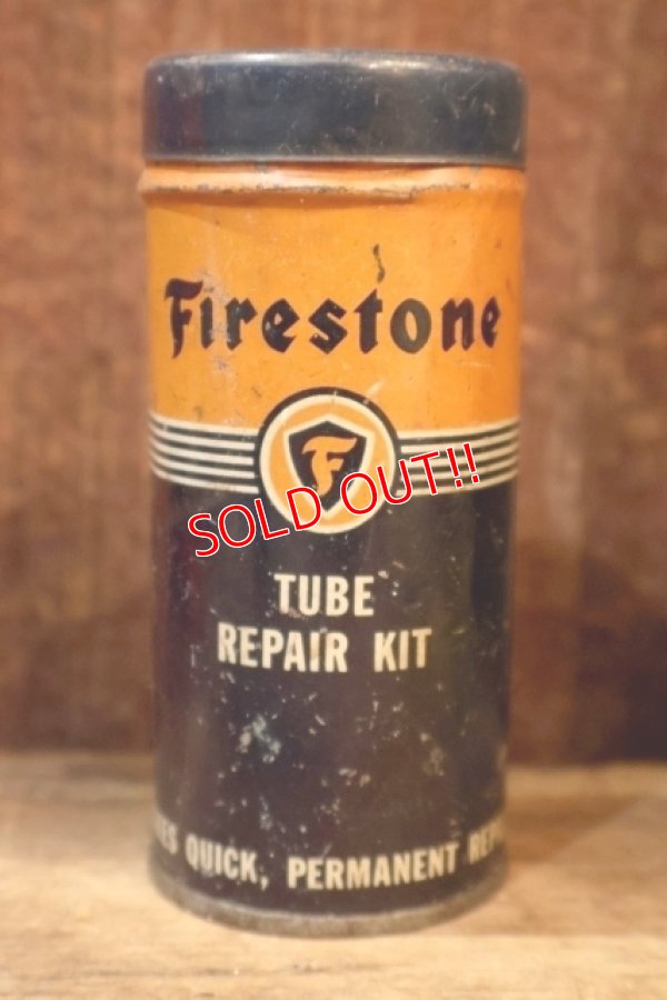 画像1: dp-250901-02 Firestone 1950's TUBE REPAIR KIT 