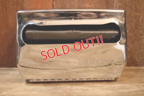 画像1: dp-250807-04 BURGER KING 1980's〜Metal Napkin Holder