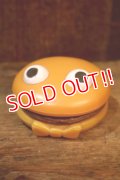 ct-250901-06 McDonald's / Fisher-Price 1988 Fun with Food "HAMBURGER HAPPY MEAL GUY"