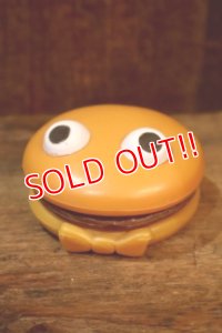 ct-250901-06 McDonald's / Fisher-Price 1988 Fun with Food "HAMBURGER HAPPY MEAL GUY"