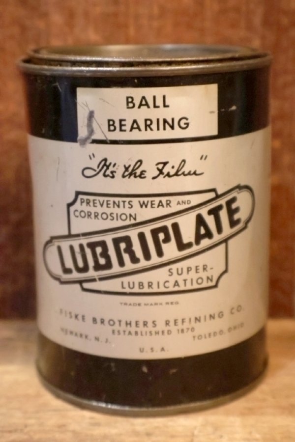 画像1: dp-250618-28 FISKE BROTHERS REFINING CO. LUBRIPLATE CAN