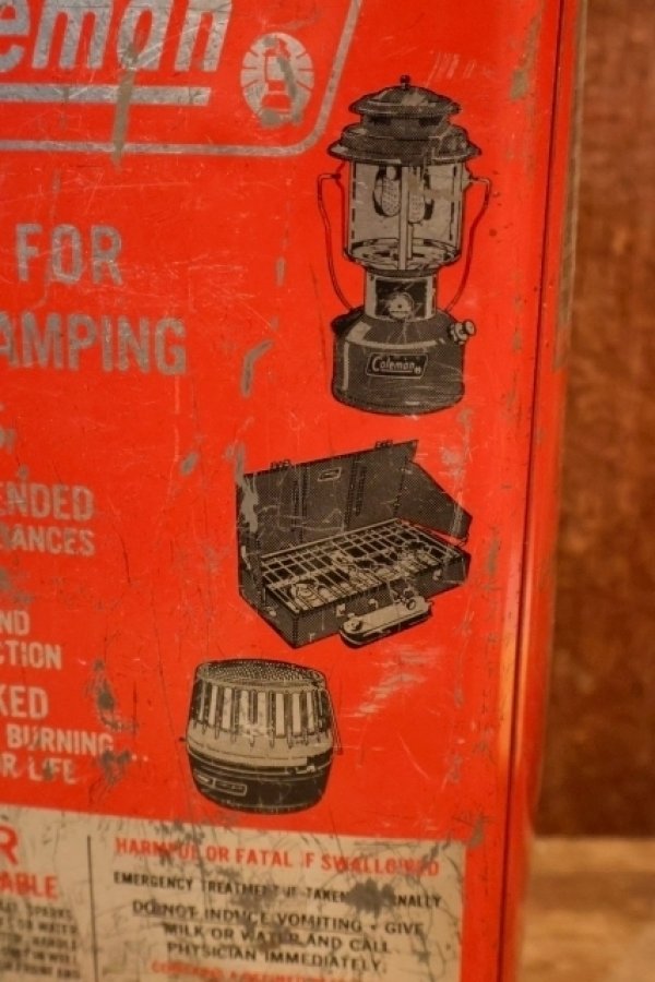 画像3: dp-250804-05 Coleman 1970's 1 U.S. GALLON GASOLINE CAN