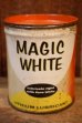 画像1: dp-250618-28 STEWART-WARNER CORPORATION MAGIC WHITE LITHIUM LUBRICANT CAN (1)