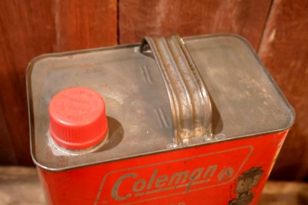 画像9: dp-250804-05 Coleman 1970's 1 U.S. GALLON GASOLINE CAN