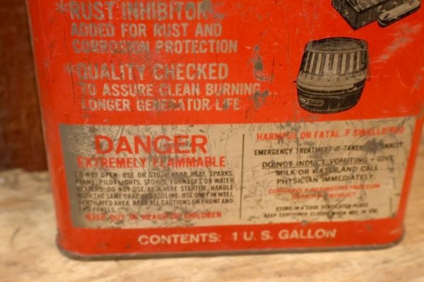 画像4: dp-250804-05 Coleman 1970's 1 U.S. GALLON GASOLINE CAN