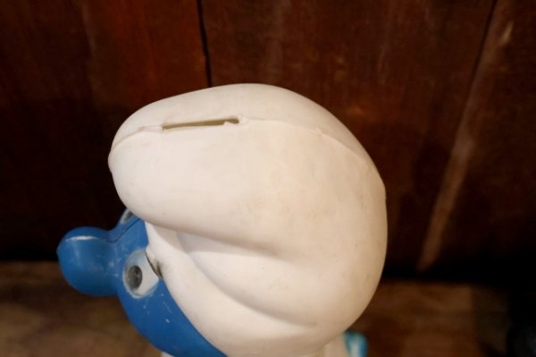 画像10: ct-250404-10 Smurf / 1980's Plastic Coin Bank