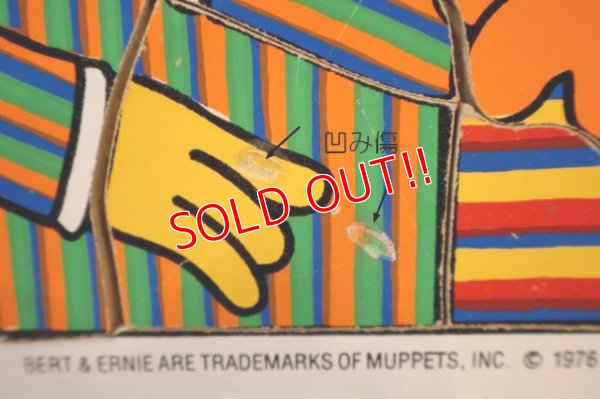 画像5: ct-250802-31 Bert & Ernie / Playskool 1970's Wood Frame Tray Puzzle