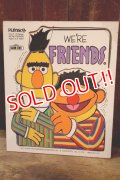 ct-250802-31 Bert & Ernie / Playskool 1970's Wood Frame Tray Puzzle