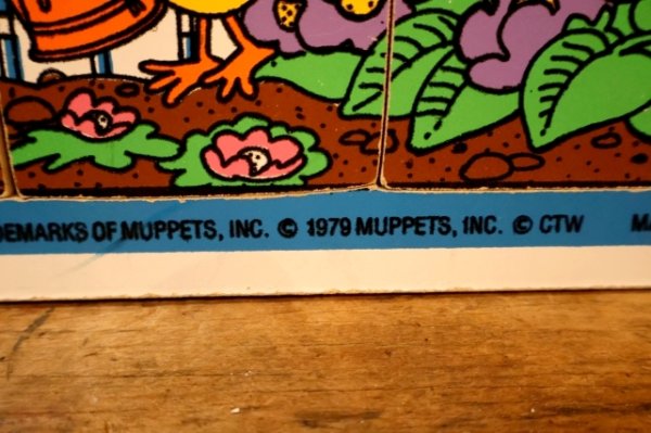 画像4: ct-250802-30 Bird & Little Bird / Playskool 1970's Wood Frame Tray Puzzle