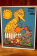 画像1: ct-250802-30 Bird & Little Bird / Playskool 1970's Wood Frame Tray Puzzle (1)