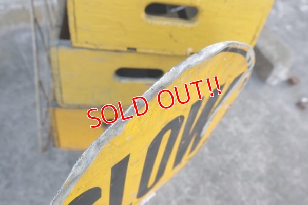 画像7: dp-250722-13 STOP・SLOW Paddle Sign