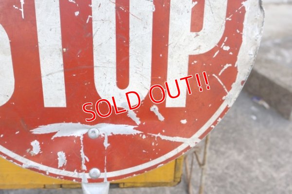 画像4: dp-250722-13 STOP・SLOW Paddle Sign