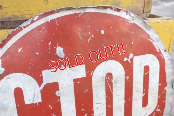 画像2: dp-250722-13 STOP・SLOW Paddle Sign