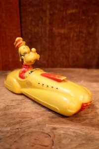 ct-250618-07 Goofy / MARX 1950's-1960's Plastic Friction Car