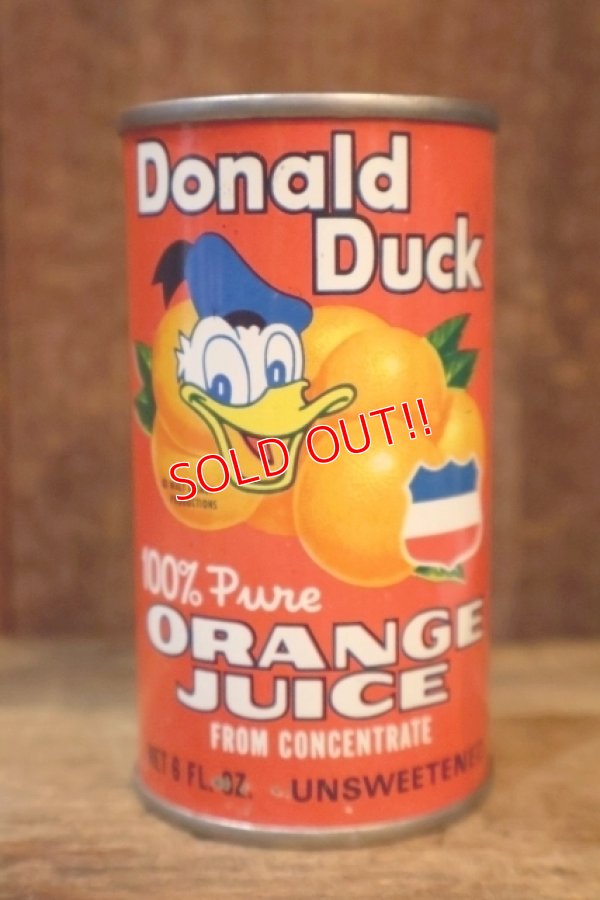 画像1: ct-250803-05 Donald Duck / CITRUS WORLD, INC. 1980's ORANGE JUICE CAN