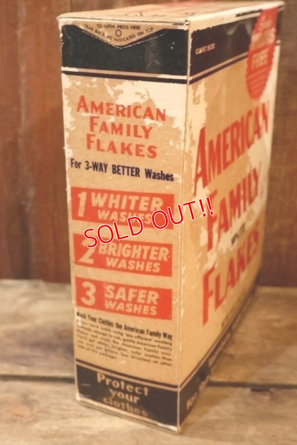 画像4: dp-250618-09 AMERICAN FAMILY FLAKES 1950's SOAP BOX