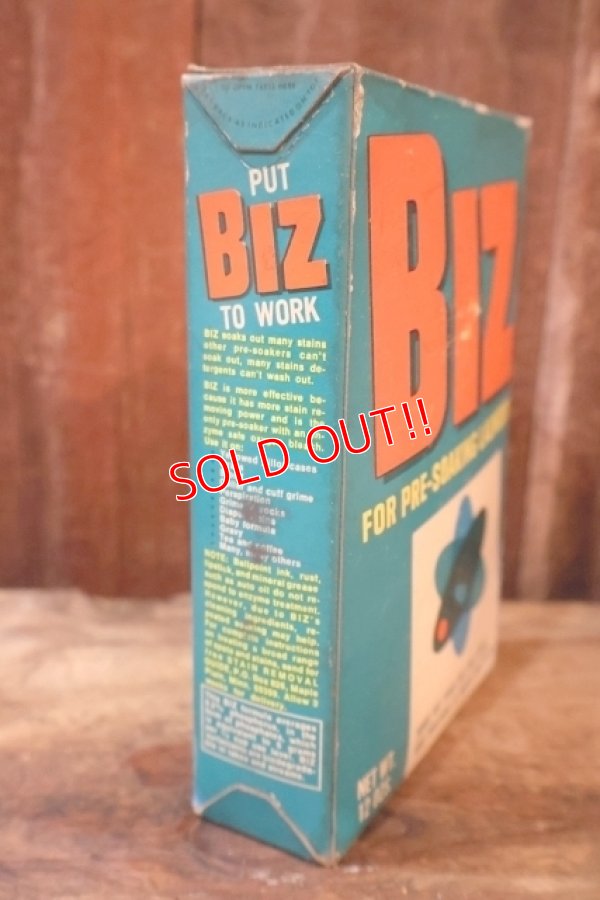 画像3: dp-250618-09 BIZ FOR PRE-SOAKING LAUNDRY 1960's BOX