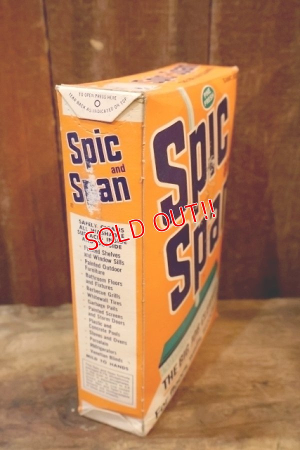 画像4: dp-250618-09 Spic and Span THE BIG JOB CLEANER 1960's-1970's BOX