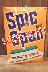 dp-250618-09 Spic and Span THE BIG JOB CLEANER 1960's-1970's BOX