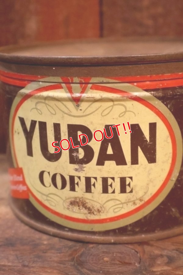画像3: dp-241106-44 YUBAN COFFEE VINTAGE TIN CAN