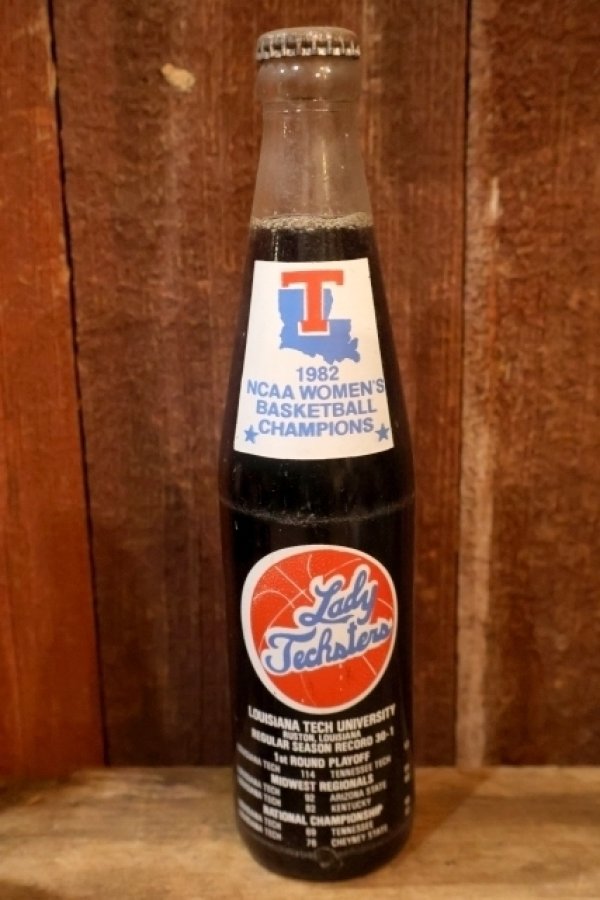 画像1: ck-053 Louisiana Tech University 1982 WOMEN'S NCAA CHAMPION / Coca-Cola 10 FL.OZ. Bottle