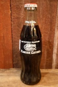 ck-050 FLORIDA GATORS 1996 NATIONAL CHAMPION / Coca-Cola CLASSIC 8 FL. OZ. BOTTLE