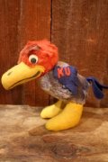 ct-250908-01 The University of Kansas "Jayhawks" / Collegiate 1960's Mascot Doll