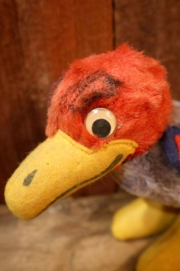 画像2: ct-250908-01 The University of Kansas "Jayhawks" / Collegiate 1960's Mascot Doll