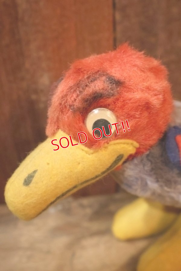 画像2: ct-250908-01 The University of Kansas "Jayhawks" / Collegiate 1960's Mascot Doll