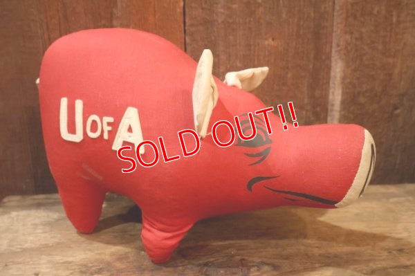 画像1: ct-250908-01 U of A / Collegiate 1950's〜 Mascot Doll