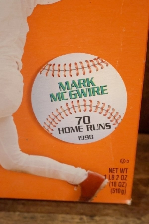 画像3: dp-250618-37 General Mills / WHEATIES 1998 "MARK MCGWIRE 70 HOME RUNS"