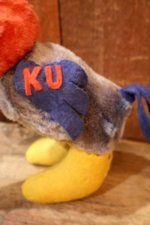 画像3: ct-250908-01 The University of Kansas "Jayhawks" / Collegiate 1960's Mascot Doll