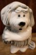 画像2: ct-250701-04 FORD / 1950's-1960's Shaggy Dog Ceramic Coin Bank (2)