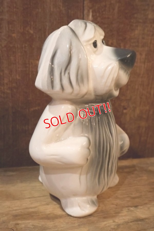 画像5: ct-250701-05 FORD / 1950's-1960's Shaggy Dog Ceramic Coin Bank