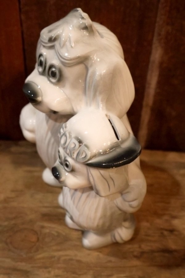 画像4: ct-250701-06 FORD / 1950's-1960's Shaggy Dog Ceramic Coin Bank