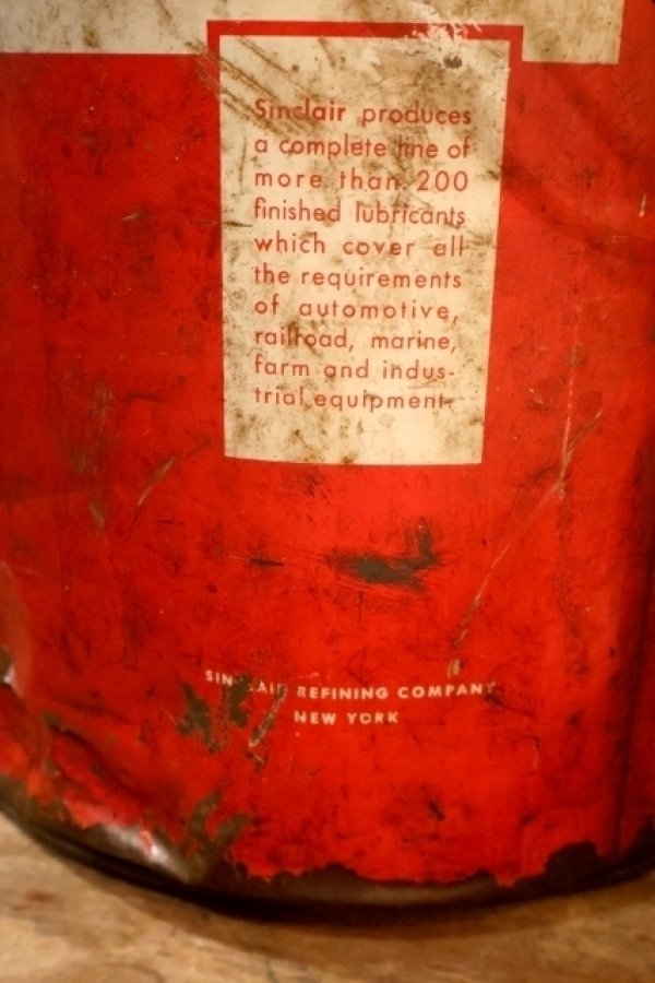 画像7: dp-250618-67 SINCLAIR / 1960's 5 U.S. GALLONS CAN