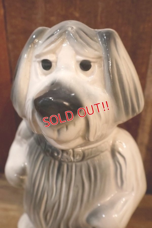 画像2: ct-250701-05 FORD / 1950's-1960's Shaggy Dog Ceramic Coin Bank