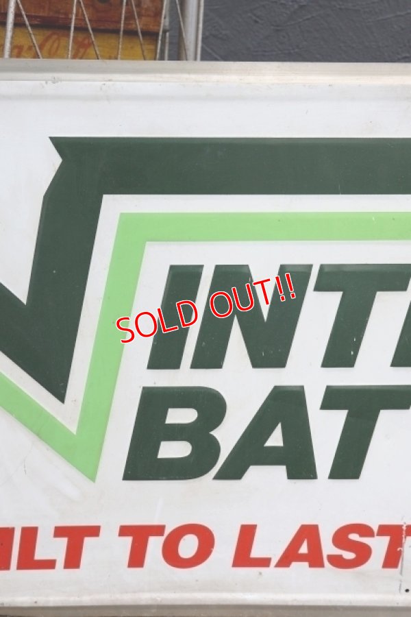 画像3: dp-250618-22【※店頭ピックのみ】 INTERSTATE BATTERIES / Large Metal Sign