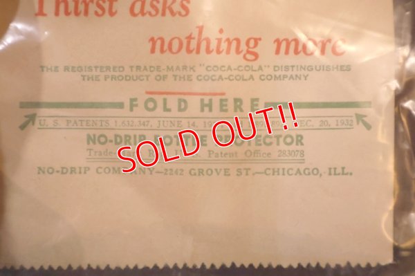 画像3: dk-095 Coca-Cola 1930's Paper Bottle Holder